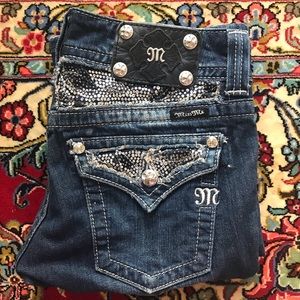 NWOT Miss Me Rhinestone Jeans (Offers Ok) 👑👖